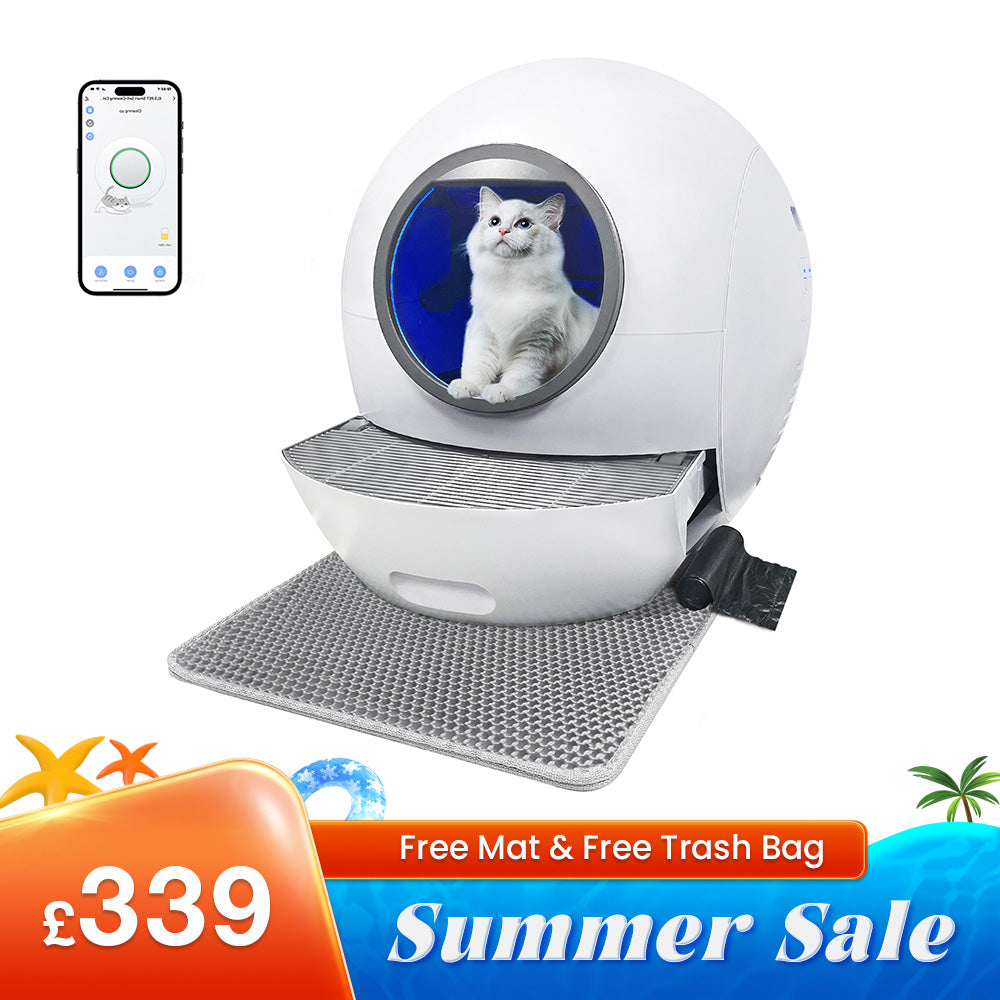 Els Pet Spaceship Self Cleaning Litter Box elspet uk
