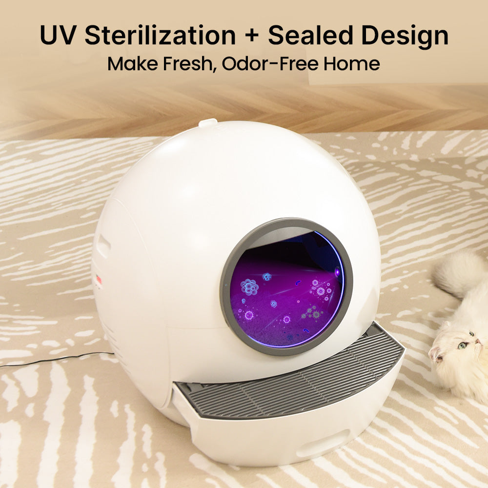 Els Pet Spaceship Self Cleaning Litter Box