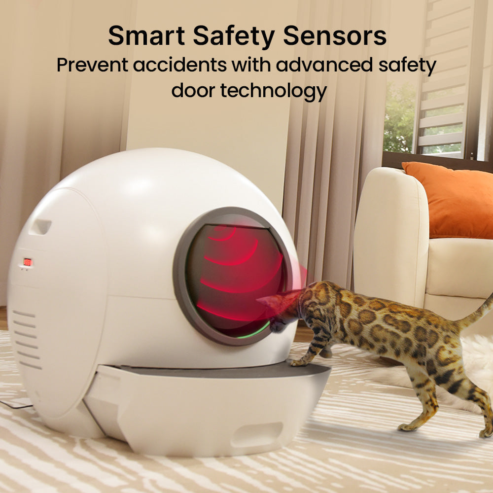 Els Pet Spaceship Self Cleaning Litter Box