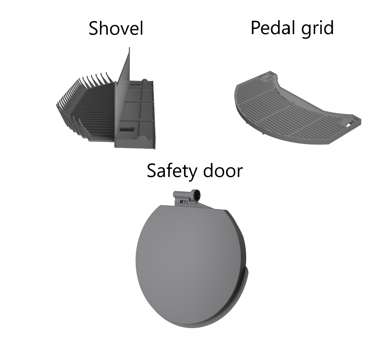 Replaceable Accessories for Els Pet Cat Litter Box